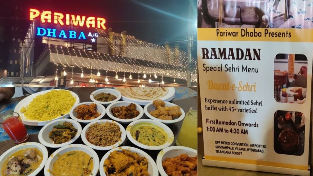 Unlimited Sehri Buffet in Hyderabad